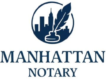 Manhattan Notary official business logo | Manhattan Notary
